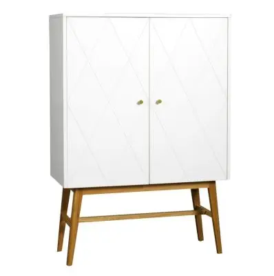 Komoda Rosswood 94 cm biała Rowico