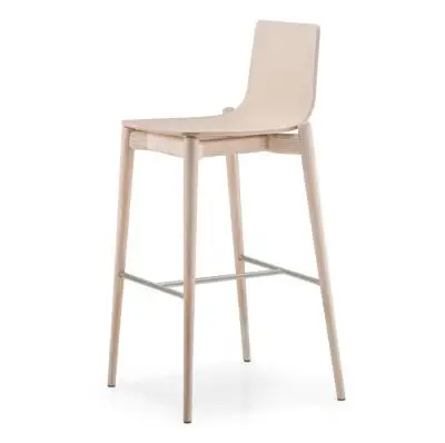 Krzesło barowe Malmo 236 jesion bielony Pedrali