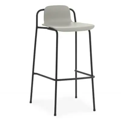 KRZESŁO BAROWE STUDIO H75 JASNOSZARE NORMANN COPENHAGEN