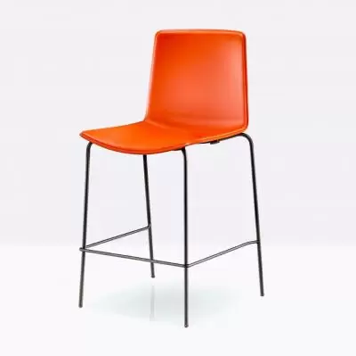 Krzesło Barowe Tweet 892 Pomarańczowe Pedrali