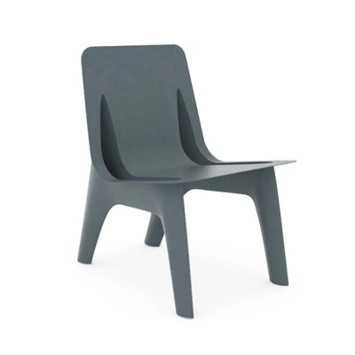 KRZESŁO J-CHAIR LOUNGE ALU NIEBIESKO SZARE ZIETA