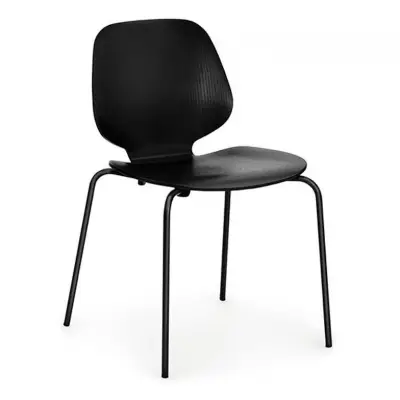 KRZESŁO My Chair Black Steel Black NORMANN COPENHAGEN