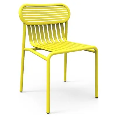 Krzesło Ogrodowe Week-End Żółte Petite Friture
