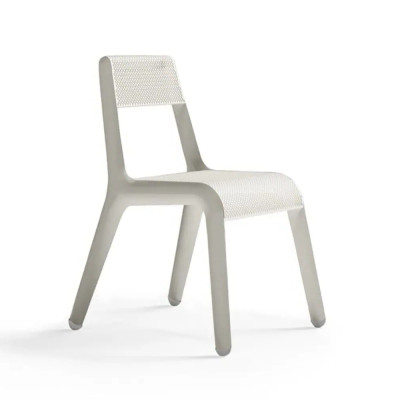 KRZESŁO ULTRALEGGERA ALUMINIUM BIAŁE ZIETA