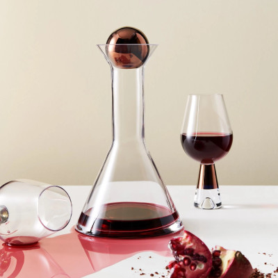 Karafka do whiskey Tank miedziana Tom Dixon