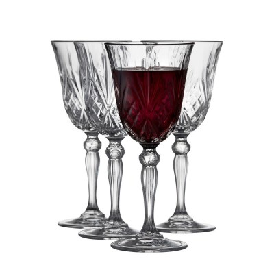 Kieliszki do czerwonego wina Melodia 4 szt. Lyngby Glas