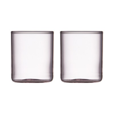 Kieliszki do wódki Torino 2 szt. różowe Lyngby Glas