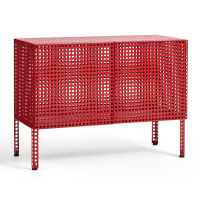 Komoda Perforated small czerwona HAY