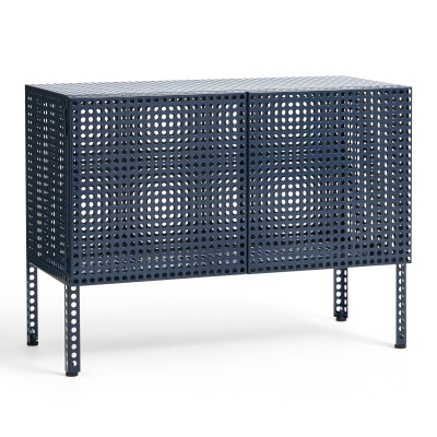 Komoda Perforated small niebieska HAY