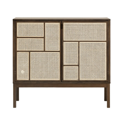 Komoda Air with legs ciemny d�b Design House Stockholm