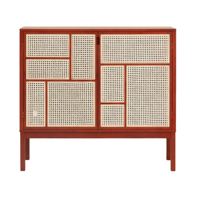 Komoda Air with legs czerwona Design House Stockholm