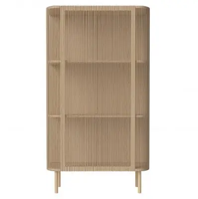 Komoda Cord h;160 cm dąb bielony Bolia