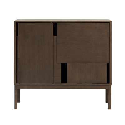 Komoda Layer With Legs ciemny d�b Design House Stockholm