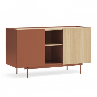 Komoda Otto 135 cm ceglasta Teulat