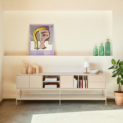Komoda TV Platt 220 cm piaskowa Teulat