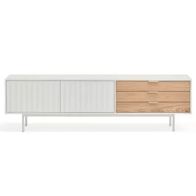 Komoda tv Sierra 180 cm biała Teulat