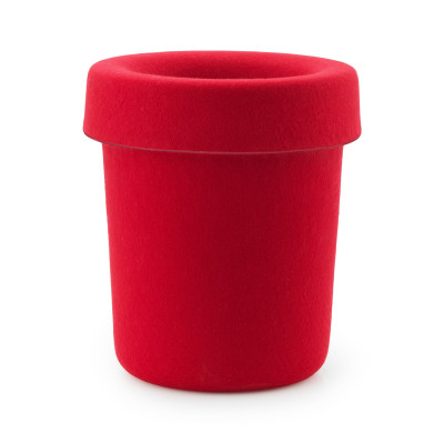 Kosz biurowy Hide czerwony Normann Copenhagen