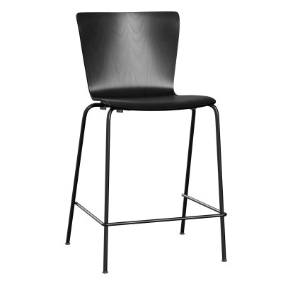 Krzesło Barowe Vico Duo VM116 Czarny Jesion Fritz Hansen
