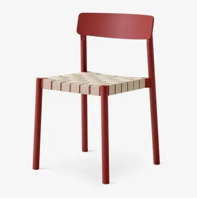 Krzesło Betty TK1 Maroon-Natural Andtradition