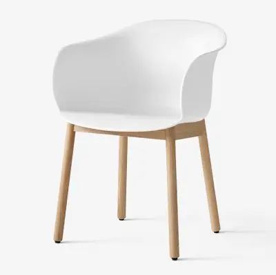 Krzesło Elefy JH30 białe-dąb lakierowany Andtradition