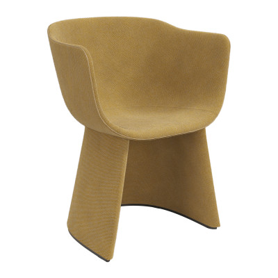 Krzesło Monolit CM221 Żółte Fritz Hansen