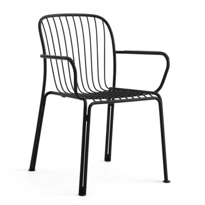 Krzesło Ogrodowe Thorvald SC95 czarne Andtradition