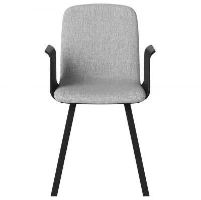 Krzesło Palm czarny dąb London, Light Grey Bolia