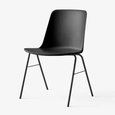 Krzesło Rely HW26 czarne Andtradition