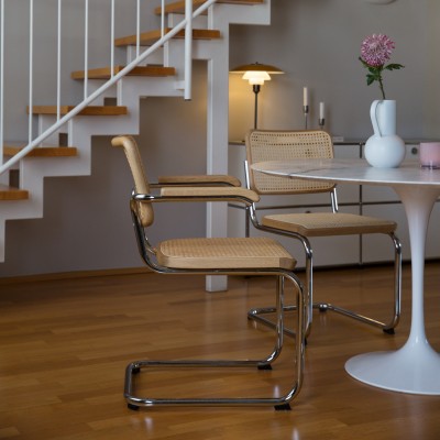 Krzesło S 32 V Dębowe Wyplatane Thonet