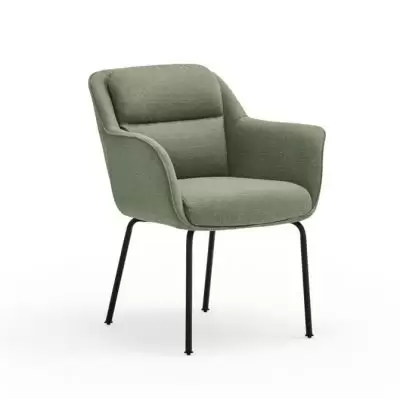 Krzesło Sadira zielono-szare Teulat