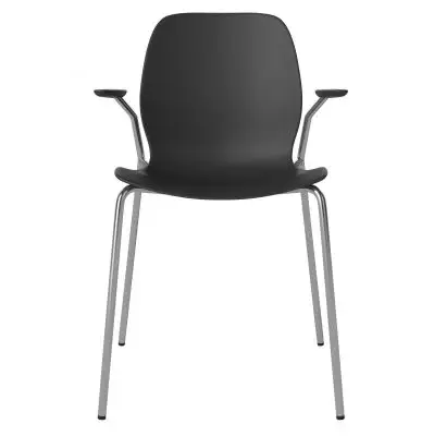 Krzes�o Seed z pod�okietnikami czarne Bolia