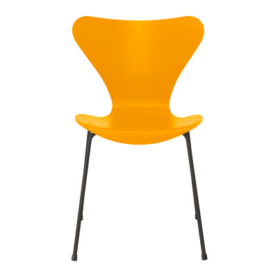 Krzesło Series 7 Fornir Barwiony Żółty Fritz Hansen