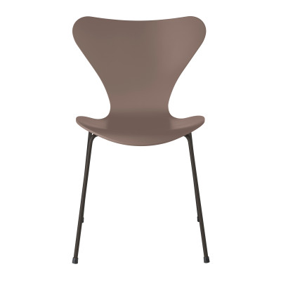 Krzesło Series 7 Fornir Lakierowany Gliniany Brąz Fritz Hansen