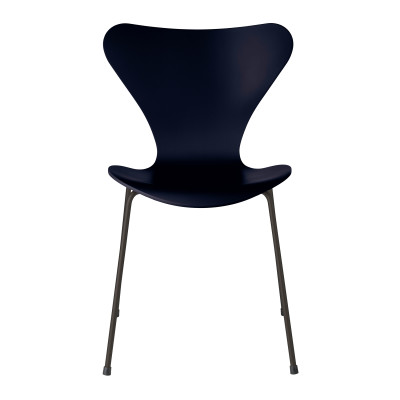 Krzesło Series 7 Fornir Lakierowany Granatowy Fritz Hansen