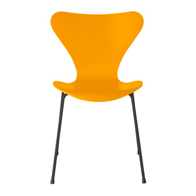 Krzesło Series 7 Fornir Lakierowany Żółty Fritz Hansen