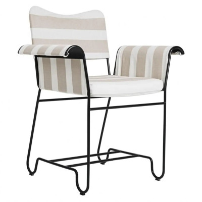 Krzesło Tropique Leslie Stripe Limonta 40 Gubi