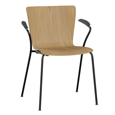 Krzesło Vico Duo VM113 Z Podłokietnikami Dąb Fritz Hansen