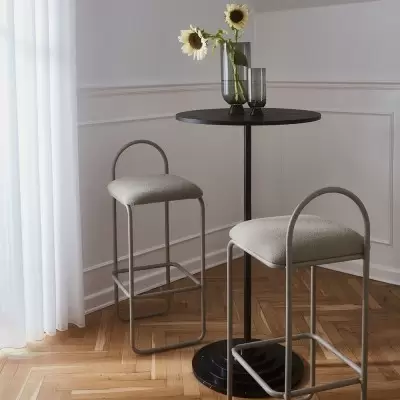 Krzesło barowe Angui 92,5 cm taupe AYTM