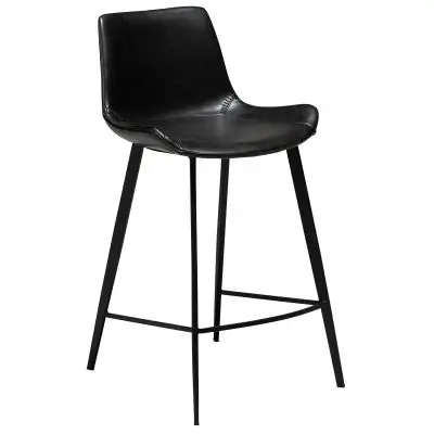 Krzesło barowe Hype h;91 cm vintage czarne Dan-Form