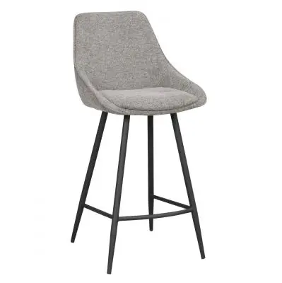 Krzesło barowe sierra szare Rowico