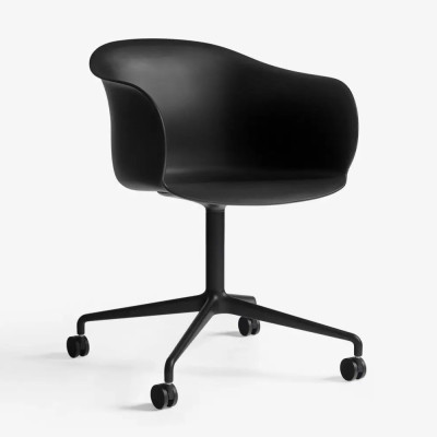 Krzesło biurowe Elefy JH36 Black Black Andtradition