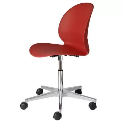 Krzesło biurowe N02-30 ciemna czerwień Fritz Hansen