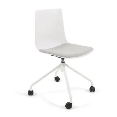 Krzesło biurowe Ralfi białe La Forma
