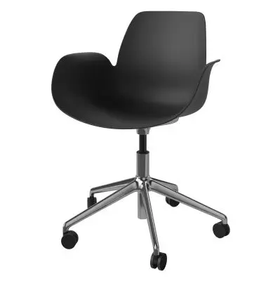 Krzesło biurowe Seed czarne Bolia