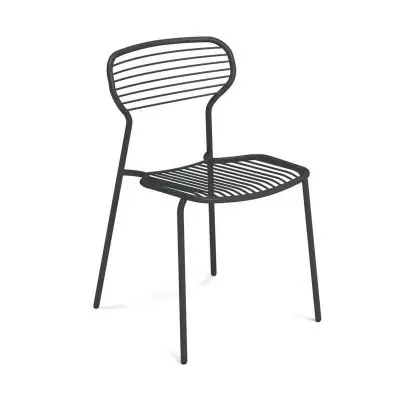 Krzesło ogrodowe Apero antyczna czerń Emu
