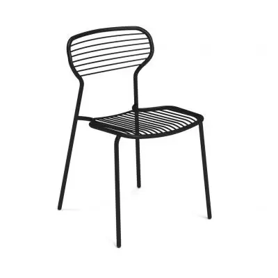 Krzesło ogrodowe Apero czarne Emu