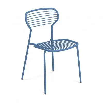 Krzesło ogrodowe Apero niebieskie Emu