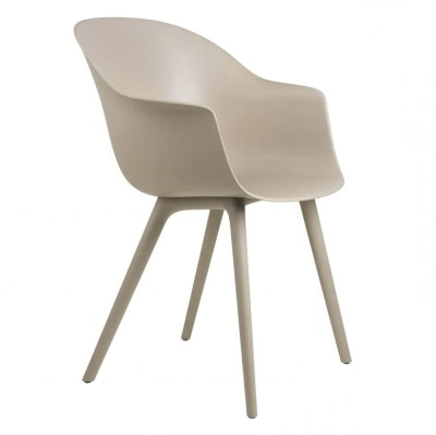 Krzesło ogrodowe Bat beżowe Gubi