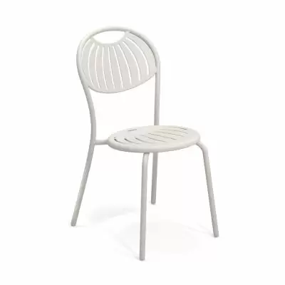Krzesło ogrodowe Coupole białe matowe Emu