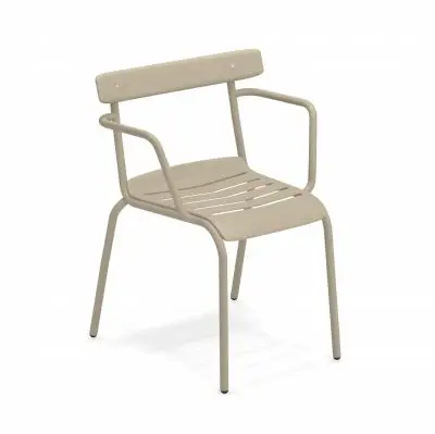 Krzesło ogrodowe Miky taupe Emu